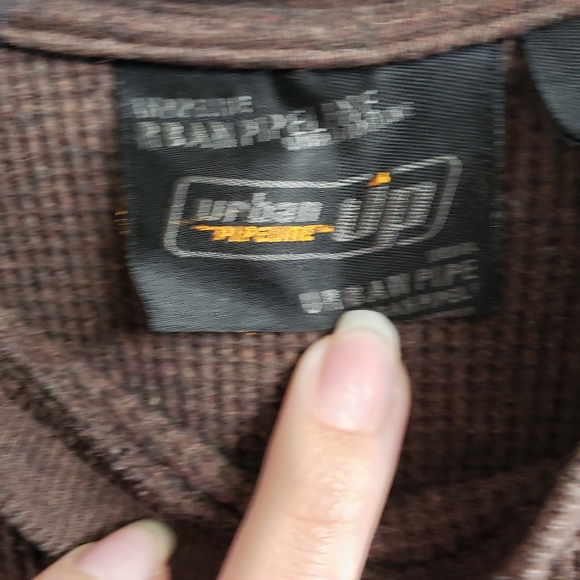 💕 Urban Pipeline Up long Sleeves Shirt Size S - Picture 3 of 7